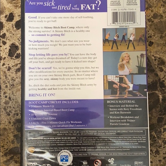 Skinny bitch workout DVDs x3 - Picture 5 of 6